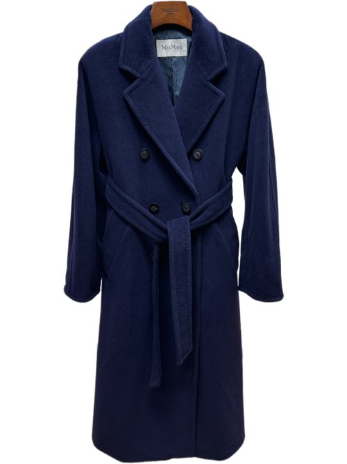 Max Mara Classic Coat with Hanger, Bag, and Dust Cover