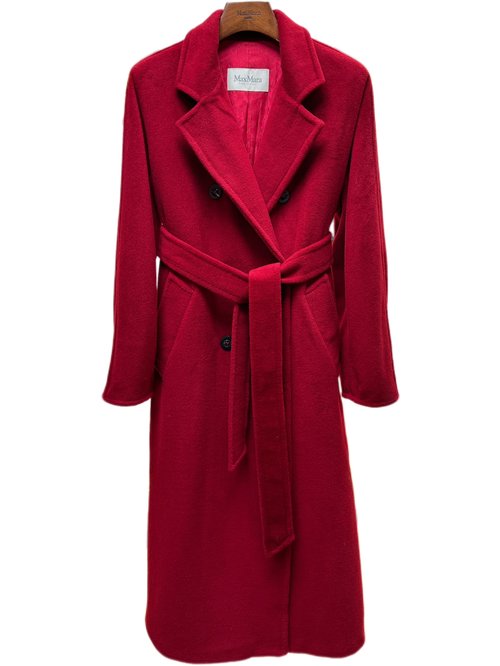 Max Mara Classic Garment with 10% Cashmere and 90% Wool, with Hangers and Bags