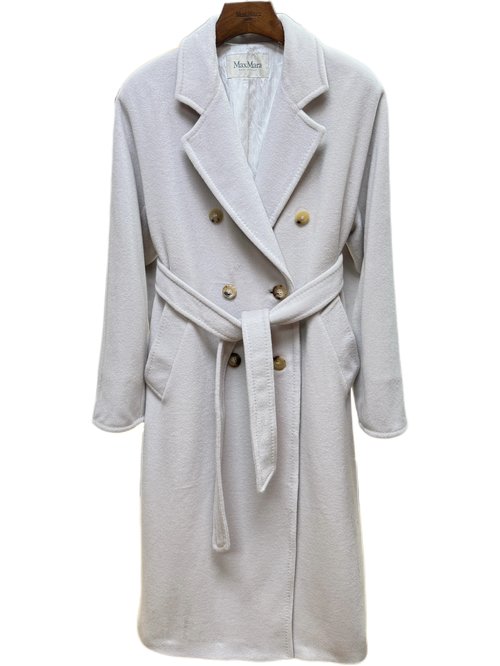 Max Mara Classic Garment with 10% Cashmere and 90% Wool, with Hangers and Bags