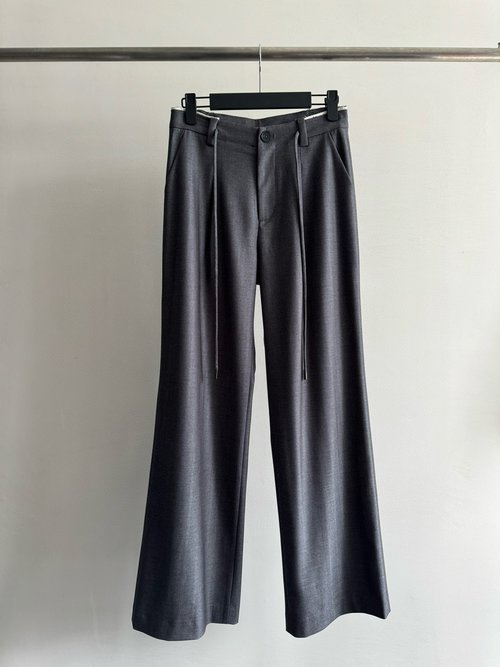 Maison Margiela Wrinkle - resistant Trousers with Sharp Tailoring for a Leg - lengthening Effect