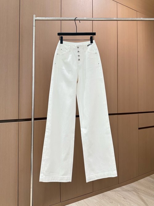 Maison Margiela Designer s Original Embroidered Jeans with 3D Patches