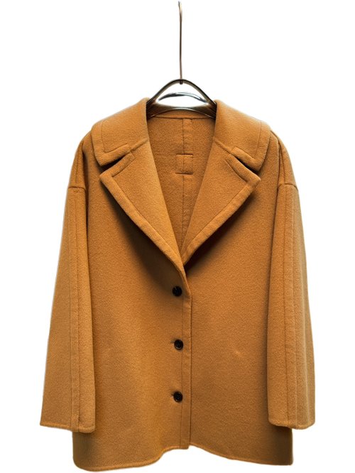 Loewe Casual Woolen Coat with 90% Wool and 10% Cashmere