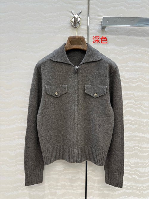 Loro Piana High - End Cashmere Collared Jacket