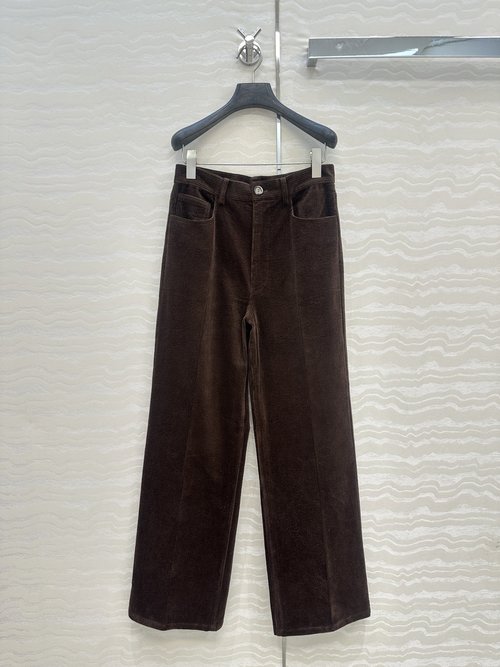 Polo Ralph Lauren Exclusive Original American-style Chocolate Corduroy Straight Pants