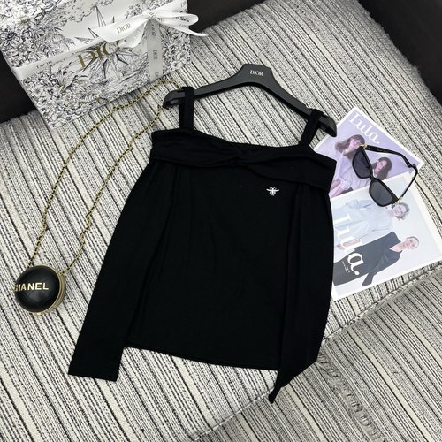 Dior Recommended Tencel Wool Sling Top, Comfortable and Stylish