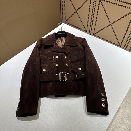 Chanel Classic and Versatile Leather Outerwear with Customized Hardware
