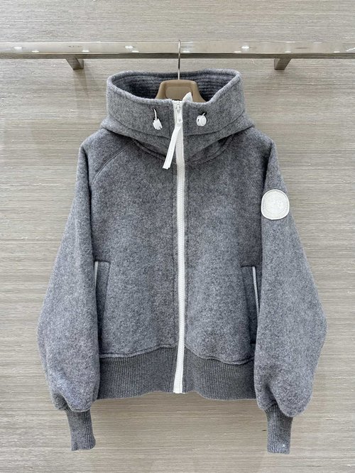Canada Goose Exclusive Fleece Woolen Classic Sports Sweatshirt