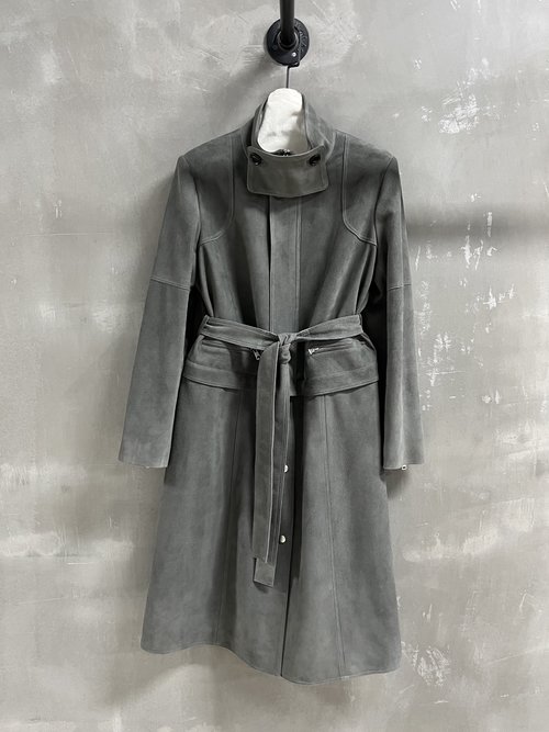 Brunello Cucinelli Elegant Old Money Style Removable Windbreaker, Turkish Mixed Sheepskin