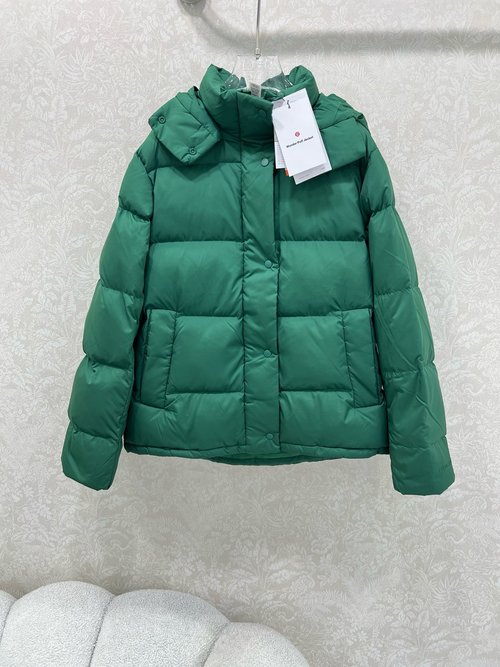 Fendi Lightweight Down Jacket with Adjustable Waist and Detachable Hood