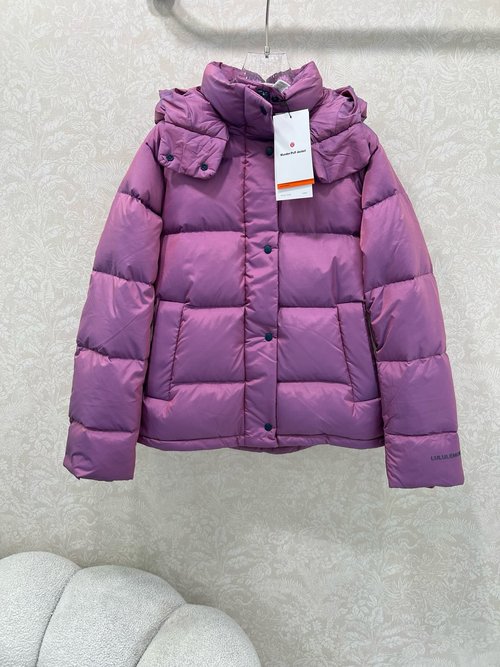 Fendi Lightweight Down Jacket with Adjustable Waist and Detachable Hood