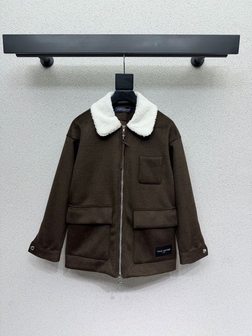 Louis Vuitton Woolen Coat: High Fashion and Practicality