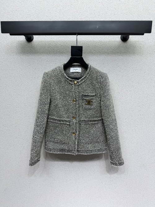 Celine Woolen Coat: High Fashion and Practicality