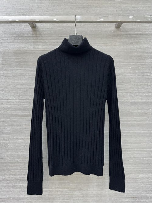Brunello Cucinelli Exclusive Release: High-End Custom Cashmere Turtleneck Top