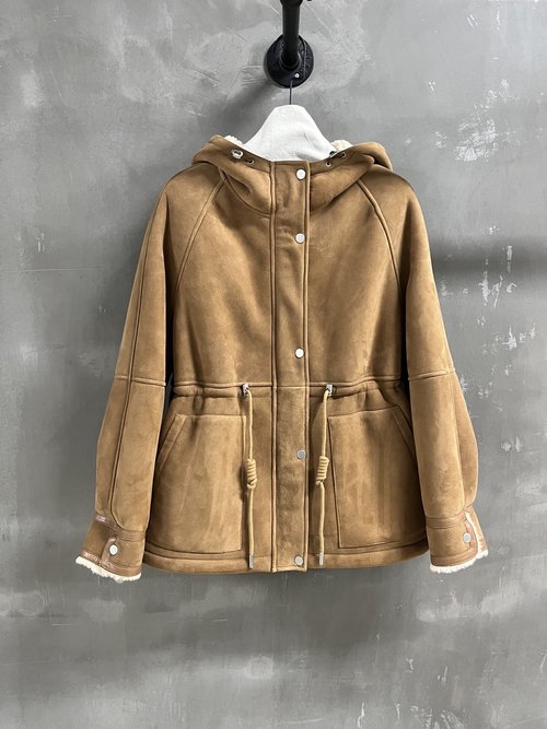 Balenciaga Classic Fur Single-piece with Custom Retro Suede