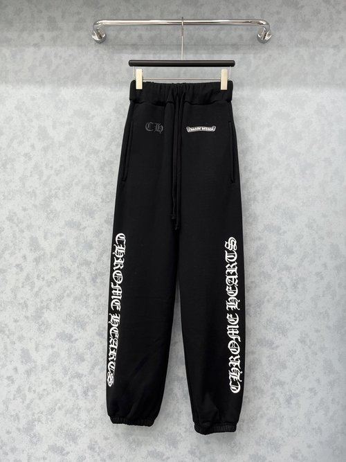 Chrome Hearts Customized Classic Fleece Sweatpants with a Casual Aesthetic