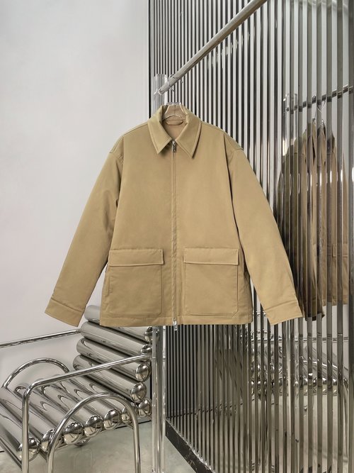 Hermes Minimalist Cotton Jacket