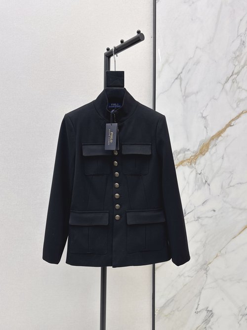 Polo Ralph Lauren Military - Style Collared Jacket