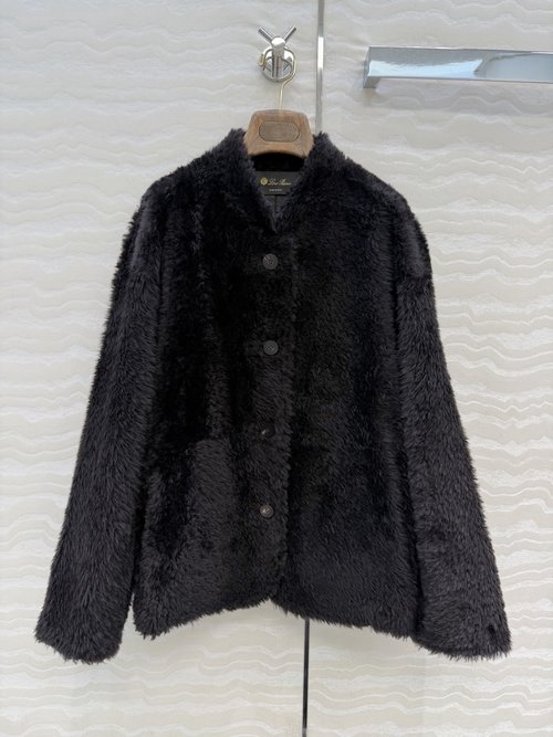 Loro Piana Classic Spagna Style Handmade Fur Jacket with Premium Craftsmanship