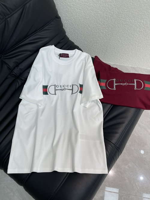 Gucci New Series Short-Sleeve T-Shirt with Logo