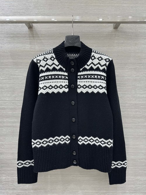 Polo Ralph Lauren Exclusive First Sale: Fair Isle Pattern Handmade Open Front Cardigan