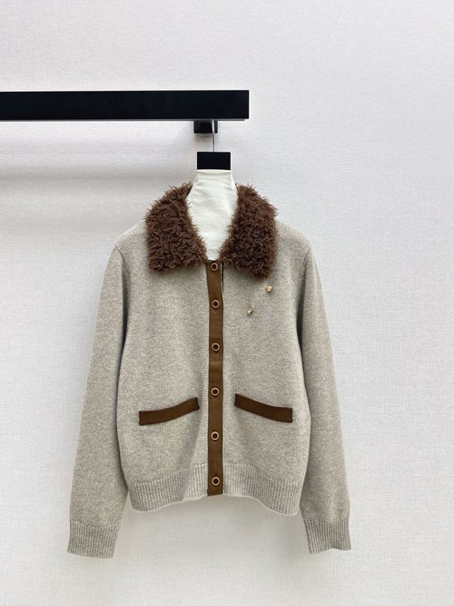 Loro Piana LP Series Cashmere Collar Jacket, High-Quality and Elegant