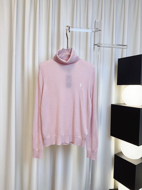Polo Ralph Lauren Embroidered Logo Cashmere Turtleneck - Soft and Adaptable