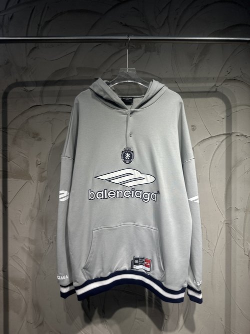 Balenciaga Football - themed Casual Sportswear with High - street Style
