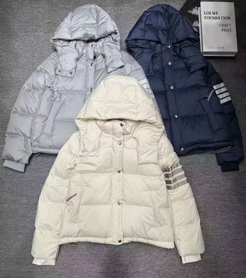 Thom Browne Newly Arrived Popular Down Hooded Outerwear with Loose Fit