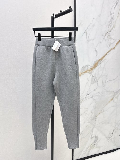 Brunello Cucinelli Space Cotton Harlen Pants, Stylish and Comfortable