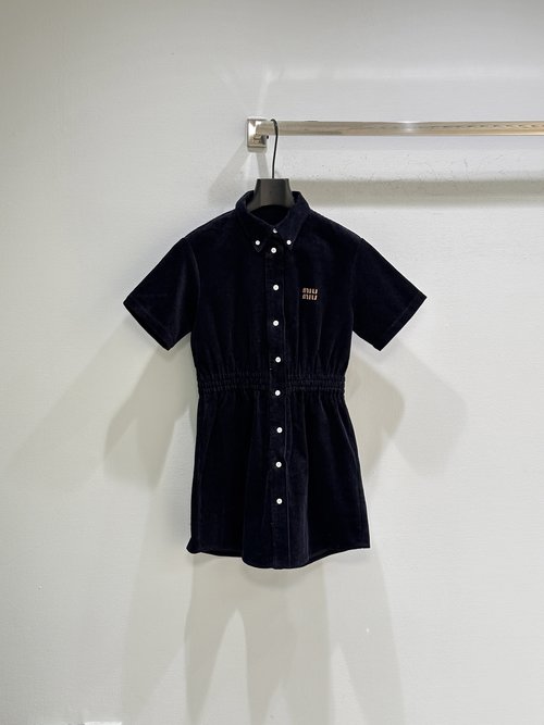Miu Miu 90s-inspired Corduroy Dress