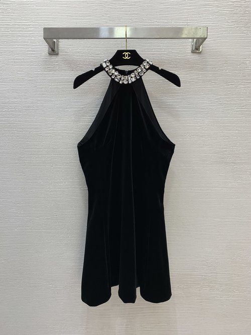 Balmain Luxury Bejeweled Strapless Velvet Evening Dress