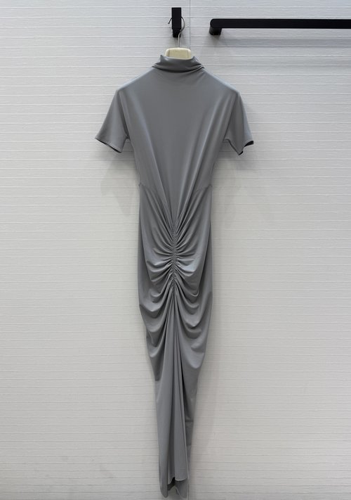 Alaia New Exclusive Ruffled Collar Short - Sleeve Dress for Grace