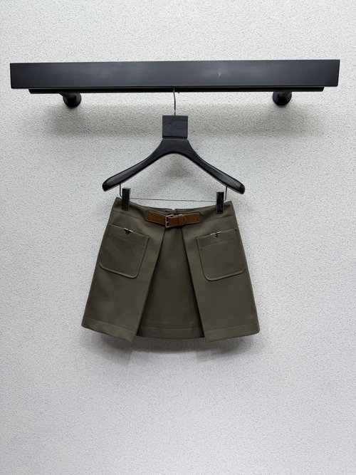 Louis Vuitton Belt-Designed Metal Skirt, High-End Quality