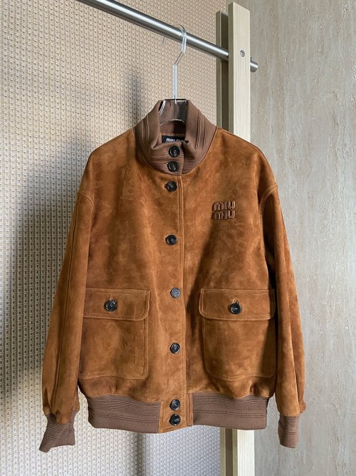 Miu Miu New Miu Style S Drop - Shoulder Clothing with Chest Details