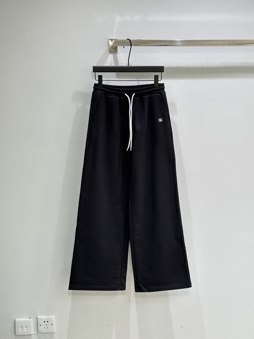 Chanel Cotton Zip-up Hoodie with Double C and Matching Pants