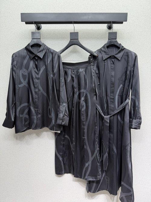 Hermes Hermes Series Versatile Silk Shirt