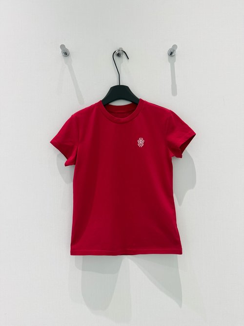 Chrome Hearts Original Crochet Star Short Sleeve T-Shirt with Exquisite Fit