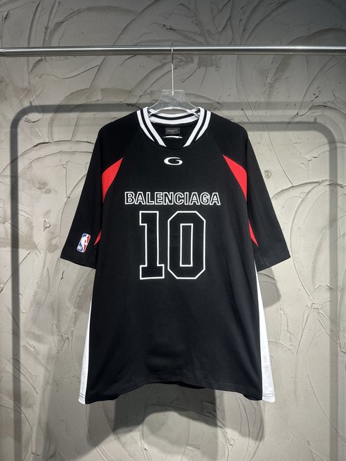 Balenciaga Collaborative Basketball Jersey: Bold Color, Timeless Style