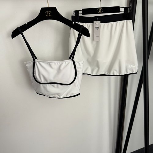 Loewe Sports Set with Padded Sling and Short Skirt