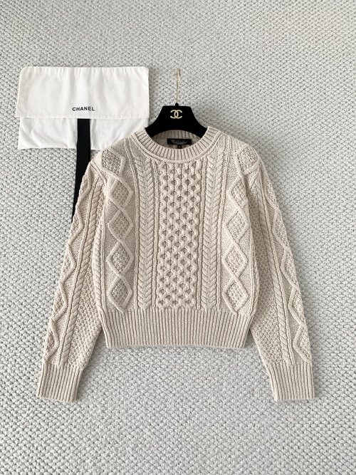 Loro Piana Knitted Cashmere Round Neck Ski Sweater