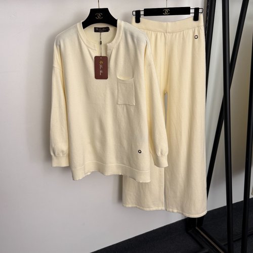 Loro Piana Metal Ring Knit Suit in Multiple Colors