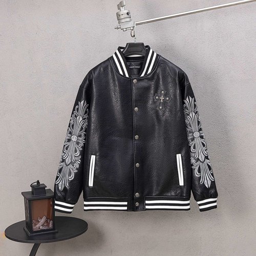 Louis Vuitton Luxury Baseball Jacket with Fine Craftsmanship