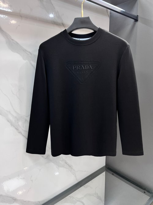 Prada High - quality Cotton Long - sleeve Base Layer