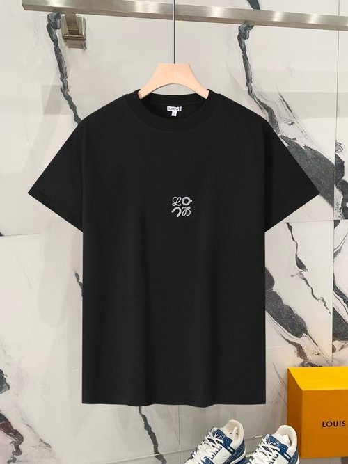 Loewe New LOGO Thick Press T-Shirt, Non-shrinking