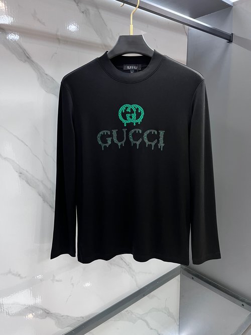 Gucci Fashionable Collared Long - Sleeve Base Layer