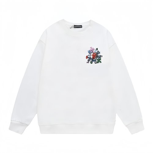 Chrome Hearts Cotton Round Neck Sweatshirt, Soft & Breathable