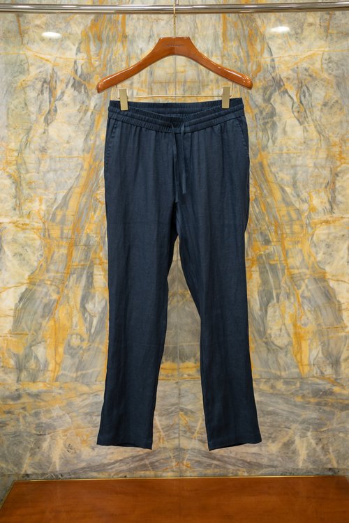 Dolce & Gabbana Refundable Retro-style Linen Suit with Leather Logo