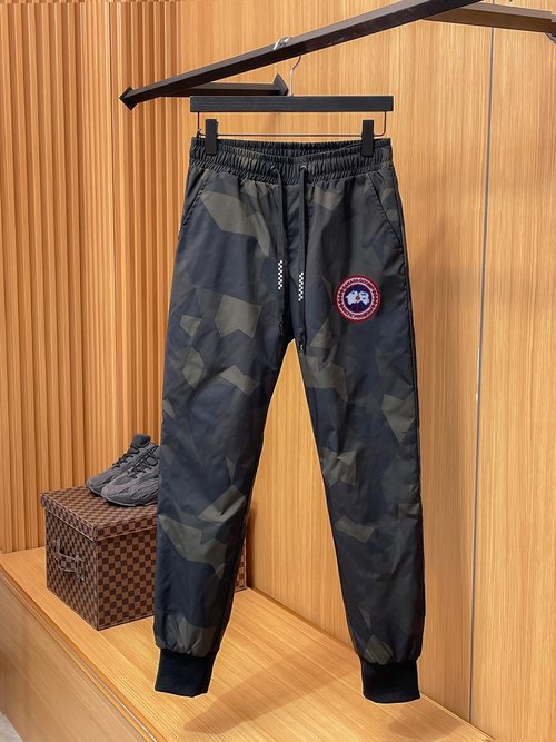 Canada Goose Thickened Down Pants for Outdoor Warmth