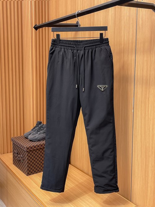 Prada Thickened Down Pants for Outdoor Warmth