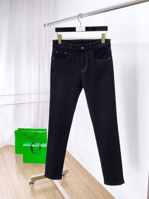 Valentino Premium Imported Jeans with Elasticity and Brand Design Elements